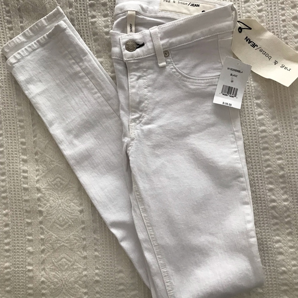 Rag & Bone White Jeans